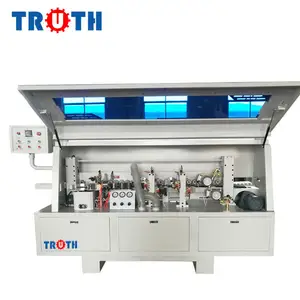 semi-automatic Pvc mdf furniture wood door homag hot air edge banding machine edgebanders