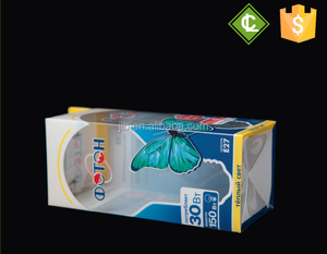 플라스틱 투명 PET/PVC 인쇄 포장 접이식 LED 전구 상자 - Product Image 5