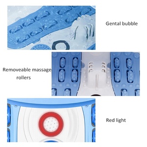 Nuevo Diseño de Bañera de Hidromasaje para Pies con Burbujas de Aire, Iónica, Desintoxicante, con Mango Plegable, 500W, Panel de Control LED, Soporte Técnico en Línea, 17~28CM - Product Image 6