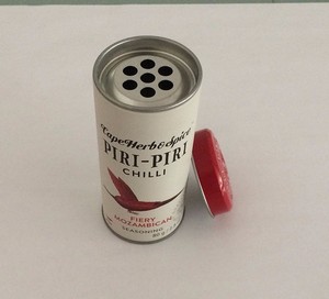 Có thể tái chế màu sắc tùy chỉnh cấp thực phẩm BBQ gia vị bao bì <span class=keywords><strong>tin</strong></span> có thể với nắp bên trong - Product Image 2