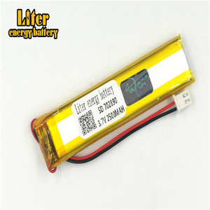 Plug <span class=keywords><strong>2</strong></span>.5-<span class=keywords><strong>2</strong></span> P 3.7 V 702890 2800 mah high quality lithium polymer battery li-li-ion rechargeable battery pack lipo battery - Product Image 3