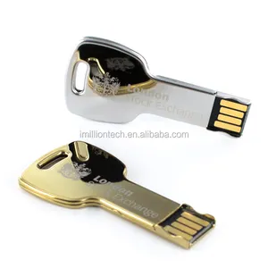 Kunci Lama USB 8 GB, Logam Tombol USB Emas