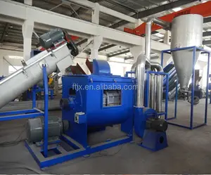 Waste PET plastic bottle/flakes washing/recycling line/machine/plant