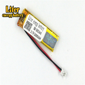 Plug 2.0-2 P 3.7 V 501646 500 mah small lipo battery rechargeable li-ion battery - Product Image 1