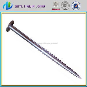 2015 hot venta galvanizado en caliente espárragos perno y tornillo pilas y suelo anclas - Product Image 5