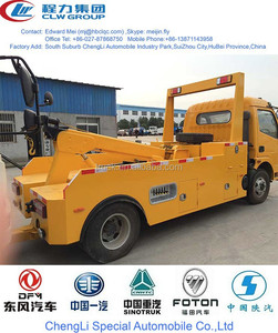 Dongfeng récupération dépanneuse, plat dépanneuse camions, dépanneuse remorquage camion - Product Image 6