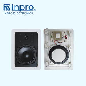 <b>Mini</b> 2-Way Public Address Sound PA System Square Ceiling Embedded <b>Speaker</b> Case Passive Broadcast Instrument System - Product Image 2
