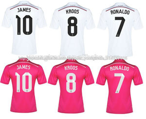 Mejor calidad de Tailandia por mayor más reciente 2014 2015 jersey de fútbol de Real Madrid de China - Product Image 1