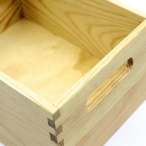 wooden produce crates