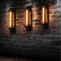 Lampe murale rétro à ampoules Edison au style Vintage, lumière incandescente, lampe à filaments pour la décoration d'un Bar, 300mm, E26, E27, T30