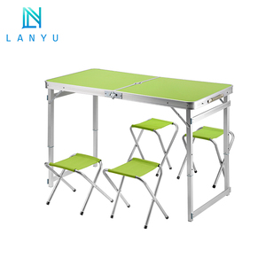 Usine Fabrication pliant camping cuisson pique-nique <span class=keywords><strong>table</strong></span> avec sièges banc plans - Product Image 6