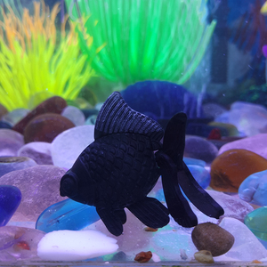 Nep Vis <span class=keywords><strong>Aquarium</strong></span> Decoratieve Kleine Plastic Vis Simuleren Goudvis Bewegen Met Waterstroom - Product Image 3