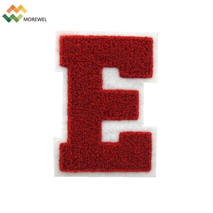 卸売 3D シェニールパッチタオル 刺繍パッチ 文字アップリケ セーター用 - Product Image 4