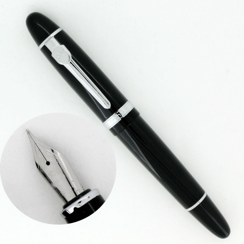 Шанхай Jinhao металлическая перьевая ручка 159 огромная ручка
