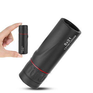 Telescópio compacto de bolso, 8x21 mini filme verde, 131m/1000m, monocular, de bolso, ajustável, foco ajustável, caça ao ar livre - Product Image 4
