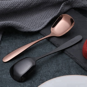 Haute qualité 18-8 en métal <span class=keywords><strong>cuillère</strong></span> <span class=keywords><strong>de</strong></span> service en acier inoxydable <span class=keywords><strong>cuillère</strong></span> à soupe - Product Image 5