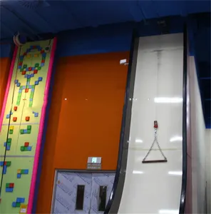 Kids playground equipment Climbing Walls and Drop Slides for sale