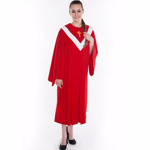 Église chrétienne Chœur Hymne Robe Poème Vêtements Chiesa Cristiana Del Poema Dell'inno Kirchenchor Hymne Gewand Gedicht Kleidung - Product Image 1