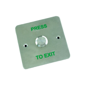 Exit button 3x3 stainless steel face plate <strong>access</strong> <strong>control</strong> s4a aaaa eb-86s 0.6 12 3a 36vdc max - Product Image 5