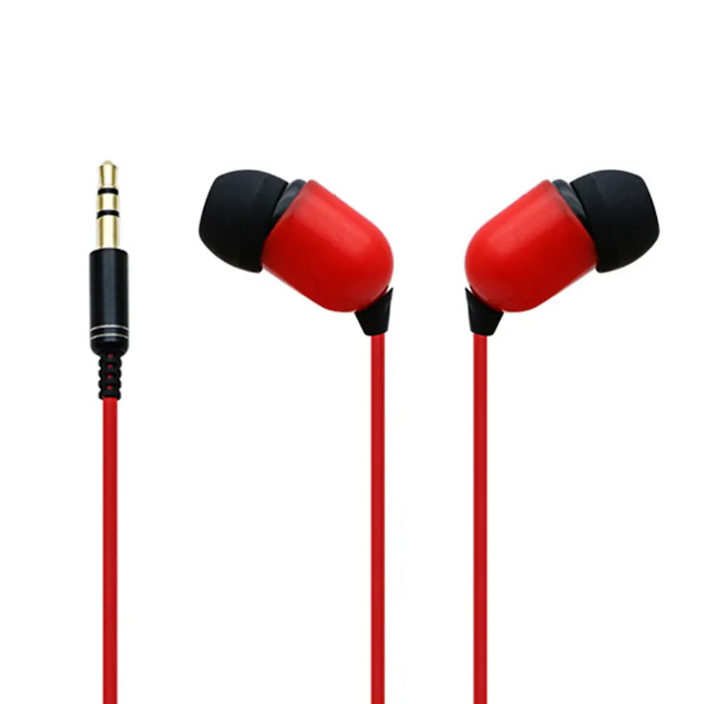3.5mm 3 M wired ב-אוזן אוזניות צג MP3 MP4 אוזניות החל לאינטרנט עוגן סטריאו בס אוזניות