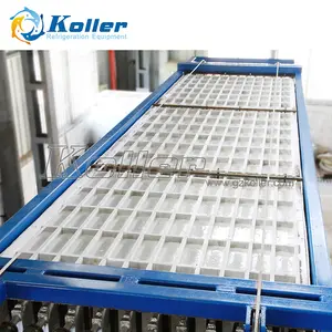 Koller 20000kg/day DK200 Automatic Direct Cooling Ice Block Machine For Fishery