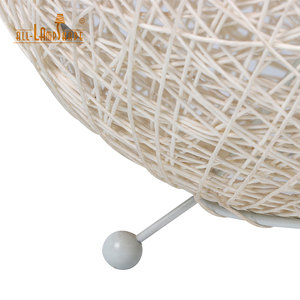Vente chaude <span class=keywords><strong>papier</strong></span> chaîne <span class=keywords><strong>boule</strong></span> enfant chambre lampe de table Globe lampe de table - Product Image 2