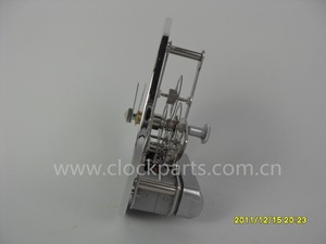 Esqueleto reloj insertar movimiento de reloj de cuarzo con esfera ovalada reloj de metal - Product Image 6