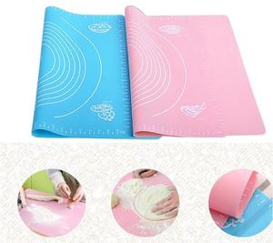 Tapis de cuisson <span class=keywords><strong>en</strong></span> <span class=keywords><strong>silicone</strong></span> antiadhésif <span class=keywords><strong>plaque</strong></span> de cuisson Table gâteau Fondant pâte roulant pétrissage tapis de pâtisserie avec échelle Grill Pad - Product Image 1