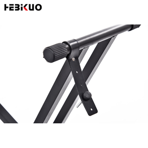 Q-2X OEM Có Thể Điều Chỉnh Đôi X Bàn Phím Đứng Nặng-Nhiệm Vụ Cho 54/61 Bàn Phím Phím Có Thể Gập Lại Khung Sắt 25Kg Tải Nhạc Cụ - Product Image 4