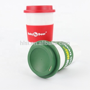 En gros IML personnalisé logo impression 16 oz eco réutilisable à emporter à <span class=keywords><strong>double</strong></span> paroi pp réutilisable <span class=keywords><strong>tasse</strong></span> à café <span class=keywords><strong>tasse</strong></span> à café en plastique avec couvercles - Product Image 4