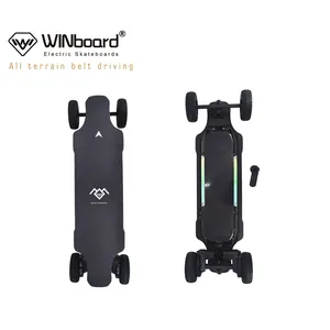 Twotwinstboard — skateboard électrique, roues interchangeables, hors route, 8.6 kg, le plus léger, GTM PRO