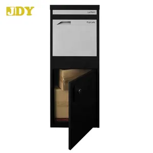 Parcel Drop Box Design Custom LOGO Mounted In Ground Mailbox Package Letterbox Parcel Box Drop Delivery Letter Box