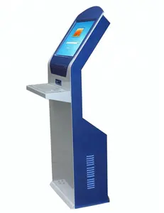شاشة لافتات رقمية مخصصة لآلة طلب الطعام السريع مزودة كشك دفع الخدمة الذاتية مزودة بالدفع النقدي والفاتورة