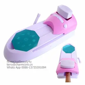 Nail Art Printing Machine DIY Manicure Set Nail Art Polish Stencil Stamping Girls Nail Art Design Equipment