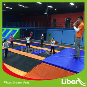 La Fábrica de China ASTM Estándar de <span class=keywords><strong>Interior</strong></span> Gimnasio <span class=keywords><strong>Cama</strong></span> Elástica Rectangular para La Venta - Product Image 5