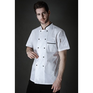 Giacche da Chef professionali di alta qualità da ristorante Cook uniforme Design classico cappotto da Chef - Product Image 3