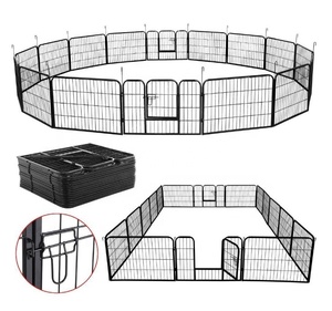 Galvanized Heavy Duty <strong>Dog</strong> Friendly <strong>Large</strong> Space Wire Mesh Kennels Customized Outdoor Pet <strong>Play</strong> Cage <strong>Pens</strong> - Product Image 1