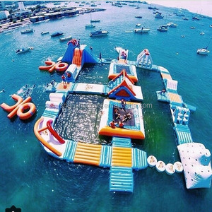 Parco Acquatico Gonfiabile Gigante Commerciale Galleggiante per Adulti su Mare e Lago - Product Image 3