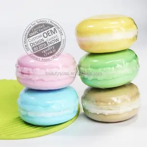 Delicious Macaron Soap (Blueberry)