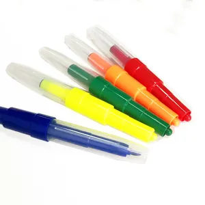 Canetas marcador de sopro de spray mágico, 5 cores