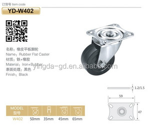 2 zoll gummi stützrad/stuhlrolle - Product Image 3