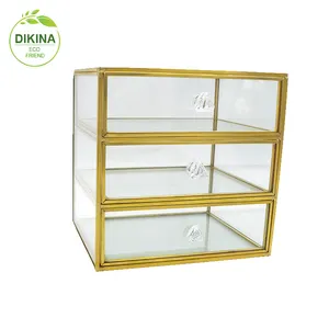 fantasy gift Decorative hanging Small size miniature collection glass display cabinet=> glass jewelry sunglasses display cabinet
