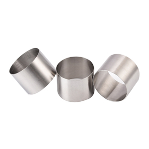 <span class=keywords><strong>Mini</strong></span> anneau rond de pâtisserie alimentaire, anneau de mousse, moule à gâteau - Product Image 2