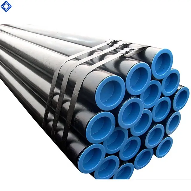 ASTM API 5L X42-X80 النفط والغاز الكربون أنبوبة صلب غير ملحومة 2 بوصة و 4 بوصة الجدول الزمني 40 المجلفن أنبوب من الصلب الكاربوني