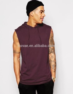 Hombres Plain <span class=keywords><strong>jersey</strong></span> en <span class=keywords><strong>blanco</strong></span> sin mangas camisas y sudaderas - Product Image 1
