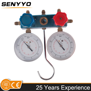 Preço oem medidor de pressão calibre freon <span class=keywords><strong>manifold</strong></span> <span class=keywords><strong>manifold</strong></span> calibre definido para sistemas de refrigeração