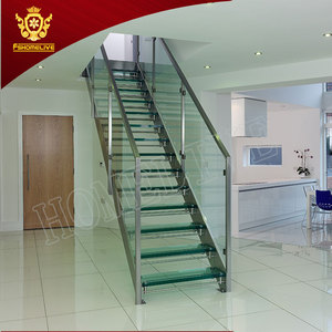 <span class=keywords><strong>Escalier</strong></span> coupe droite pour escaliers d'intérieur, en verre, produit de qualité supérieure, à bas prix, pour petits espaces - Product Image 4