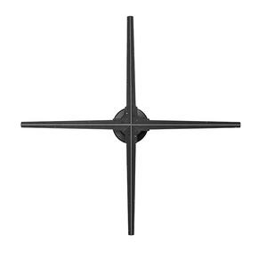4 hoja HD holográfica pantalla 1920*1080 girando holograma Fan publicidad 3D proyector LED - Product Image 4