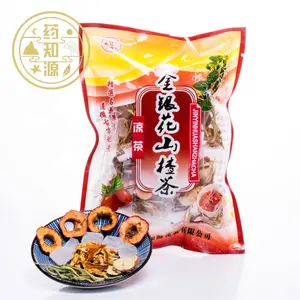 OEM के प्राकृतिक Detox स्वाद Honeysuckle नागफनी नद्यपान चाय के साथ क्रिस्टल चीनी
