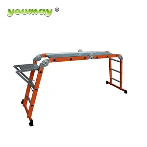 A Type Ladder Top Ranking Foldable Ladder Security Multi Purpose Telescopic Aluminium Ladder